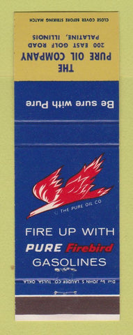 Matchbook Cover - Pure oil gas Palatine IL #2