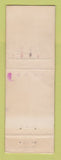 Matchbook Cover - Boron oil gas Australia WORN LAMINATED