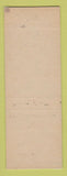 Matchbook Cover - Sunoco oil gas Zettle Milton PA LAMINATED
