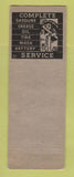 Matchbook Cover - Sunoco oil gas Hartwig's Niagara Falls NY WEAR LAMINATED