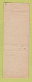 Matchbook Cover - Sunoco oil gas Zettle Milton PA