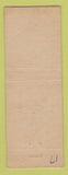 Matchbook Cover - Sunoco oil gas Wally's Mifflinburg PA Terrier WEAR LAMINATED