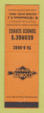 Matchbook Cover - Sunoco oil gas George's Cinnaminson NJ