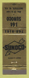 Matchbook Cover - Sunoco oil gas I-64 Institute WV