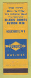 Matchbook Cover - Sunoco oil gas New Modern Service Inkster MI