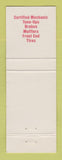 Matchbook Cover - Sunoco oil gas Dickson's Cleveland OH