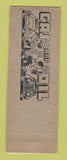 Matchbook Cover - Sunoco oil gas Delp's Augustaville PA LAMINATED