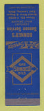 Matchbook Cover - Sunoco oil gas Bonner's East Lansing MI Century Boats