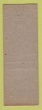 Matchbook Cover - Sunoco oil gas LJ McCaffery South Danville PA LAMINATED