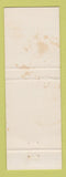 Matchbook Cover - Sunoco oil gas Jerry's Schenectady NY WEAR
