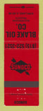 Matchbook Cover - Sunoco oil gas Blake Oil Kirkland IL