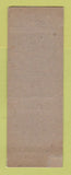 Matchbook Cover - Sunoco oil gas LJ McCaffery South Danville PA LAMINATED