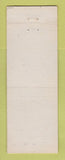 Matchbook Cover - Sunoco oil gas Dover Foxcroft ME