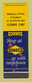 Matchbook Cover - Sunoco oil gas Jim's Dunnville ON