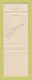 Matchbook Cover - Sunoco oil gas Jim's Dunnville ON