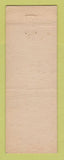 Matchbook Cover - Sunoco oil gas Palmateer's Wayne MI