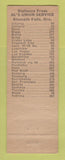 Matchbook Cover - Union 76 oil gas Al's Klamath Falls OR US Tires