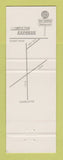 Matchbook Cover - Union 76 oil gas Petro Express Charlotte NC