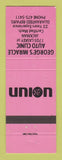 Matchbook Cover - Union 76 oil gas George's Miracle Auto Clinic Toledo? OH?