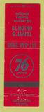 Matchbook Cover - Union 76 oil gas Terry's Grayling MI RED