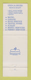 Matchbook Cover - Union 76 oil gas Youngstown OH Truck Stop Clearfield PA WEAR