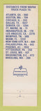 Matchbook Cover - Union 76 oil gas Wapak Truck Stop Wapakoneta OH