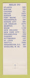 Matchbook Cover - Union 76 oil gas Ohio 70-37 Truck Stop Hebron OH