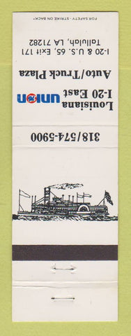 Matchbook Cover - Union 76 oil gas Louisiana Truck Stop Tallulah LA