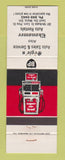 Matchbook Cover - BP oil gas Ekonomee Sault Ste Marie ON