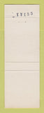 Matchbook Cover - BP oil gas Guilford ME GREEN WEAR