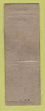 Matchbook Cover - Sunoco oil gas Vital Top Inch WORN LAMINATED