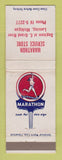 Matchbook Cover - Marathon oil gas Lansing MI WEAR