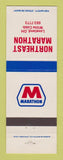 Matchbook Cover - Marathon oil gas Northeast Loveland OH