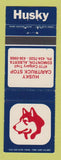 Matchbook Cover - Husky oil gas Edmonton AB WEAR