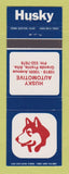 Matchbook Cover - Husky oil gas Grande Prairie AB