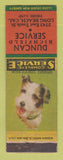 Matchbook Cover - Richfield oil gas Duncan Long Beach CA Terrier