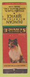 Matchbook Cover - Richfield oil gas Duncan Long Beach CA Collie WEAR