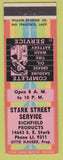 Matchbook Cover - Richfield oil gas Stark Street Otto Hauser Porland OR