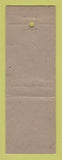 Matchbook Cover - Clark's oil gas WORN LAMINATED