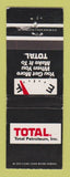 Matchbook Cover - Total oil gas WEAR