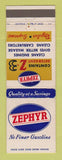 Matchbook Cover - Zephyr oil gas