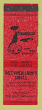 Matchbook Cover - Shell oil gas Art Nicklien's Williamstown MA