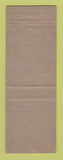 Matchbook Cover - Shell oil gas Clemans & Williams Springfield OH