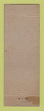 Matchbook Cover - Shell oil gas Dad Flynn's Chicago? WORN LAMINATED
