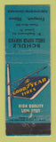 Matchbook Cover - Shell oil gas Schultz Freeport IL WEAR LAMINATED