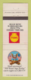 Matchbook Cover - Shell oil gas Ivie Salem OR CBS TV