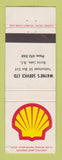 Matchbook Cover - Shell oil gas Wayne's Burns Lake BC WEAR