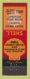 Matchbook Cover - Shell oil gas Tenaya Mariposa Motor Hotel CA?