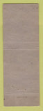 Matchbook Cover - Shell oil gas Billings MT HH Hendrickson LAMINATED