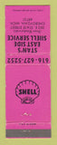 Matchbook Cover - Shell oil gas Stan's East Side Cheboygan WI